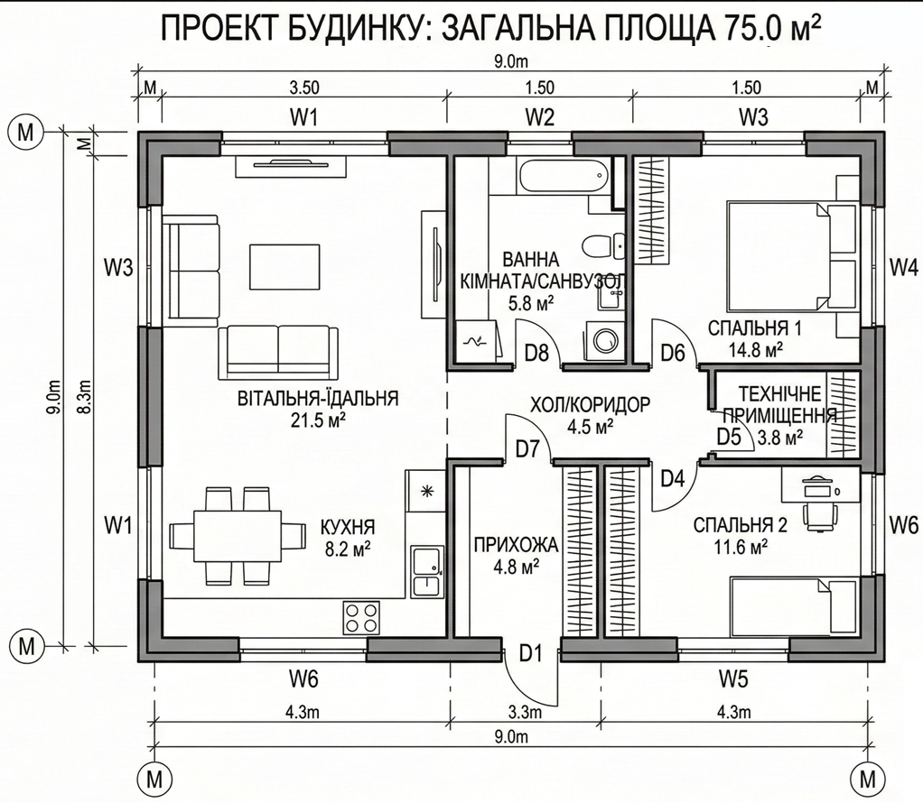 План поверху 1